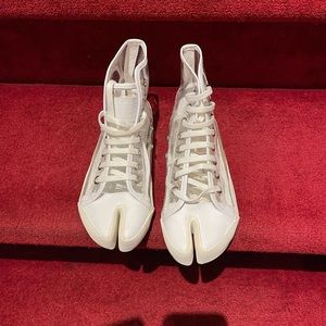 SOLD!!Maison Martin Margiela Transparent High Top
